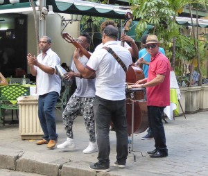 Musiker an der Plaza de Armas