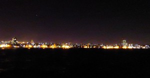nächtlicher Blick auf den Malecón