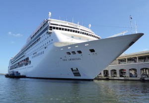 MSC Armonia in Havanna