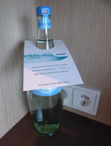 Wasserflasche für 3,70 Euro