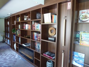 Panorama-Lounge Bibliothek