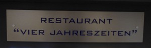 Restaurant Vier Jahreszeiten