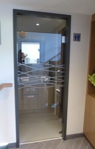 Toilette im Atrium