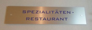 Spezialitäten-Restaurant