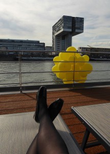 Relaxen nach der Abfahrt