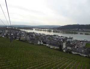 Fahrt mit der Seilbahn Rüdesheim