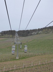 Fahrt mit der Seilbahn Rüdesheim