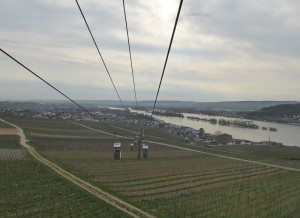 Fahrt mit der Seilbahn Rüdesheim