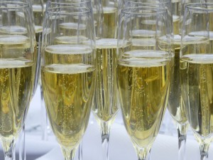 Austern und Sekt