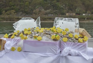 Austern und Sekt