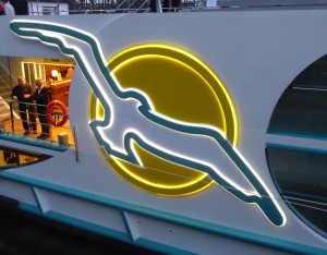 Albatros am Eingang