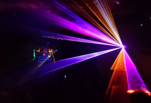 Routen Lasershow