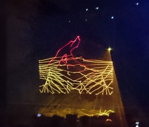 Routen Lasershow