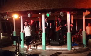 Jam Session mit der Band und den AIDA Stars