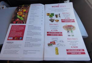 Service-Angebot von Fly Niki
