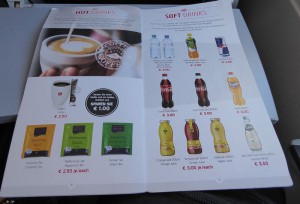 Service-Angebot von Fly Niki