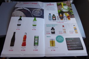 Service-Angebot von Fly Niki