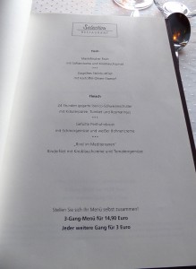 Selection Restaurant 3 Gänge A la Carte