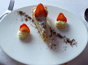 Mandelkuchen mit Mascarpone