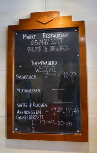 Markt Restaurant "Welcome"