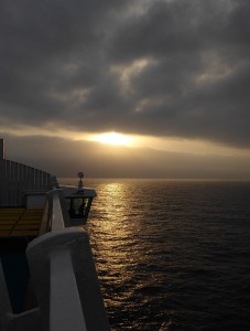 Sonnenaufgang mit Wolken