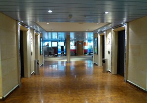 Tenderbereich Deck 3