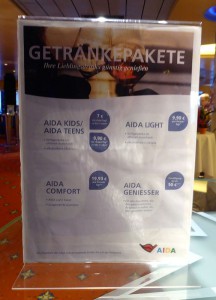 Getränkepakete