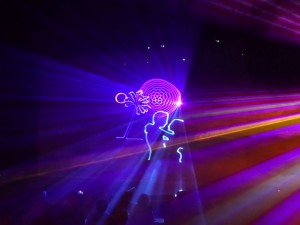 Routen Lasershow