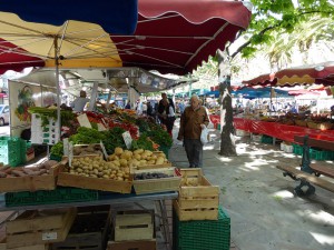 Marktbesuch