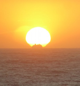 Ship on Fire