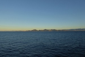 Anfahrt auf Cannes