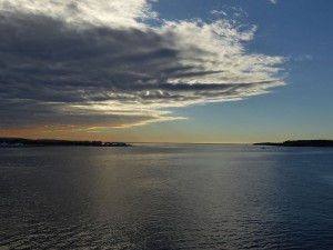 Anfahrt auf Cannes