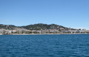 Blick auf Cannes