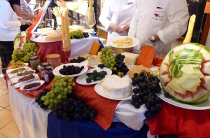lokale Spezialitäten im Markt Restaurant
