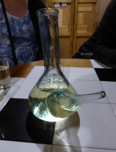 Moscatel in der Trinkflasche