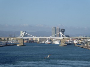 Ausfahrt von Barcelona