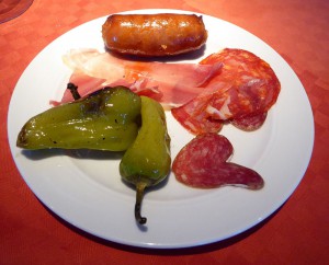 spanische Spezialitäten im Markt Restaurant