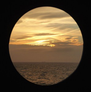 "Aussichten" Sonnenuntergang