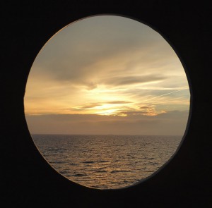 "Aussichten" Sonnenuntergang