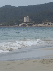 Kurzer Halt am Playa d´en Bossa