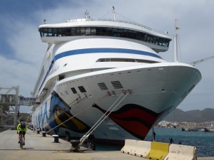 AIDAaura in Ibiza