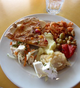 Mittagessen im Calypso Restaurant