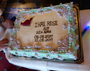 Torte der Reise