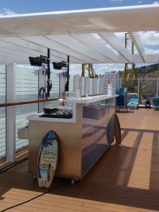 Erfrischungsstation Deck 17