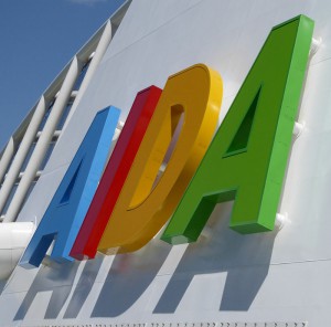 AIDA Schriftzug