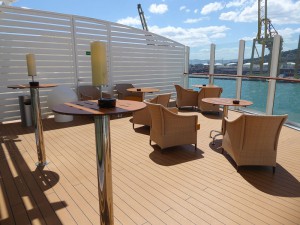 Raucher Lounge Deck 8