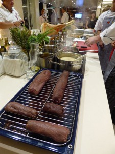 rückwärtsgegartes Rinderfilet