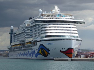 AIDAperla in Palma de Mallorca