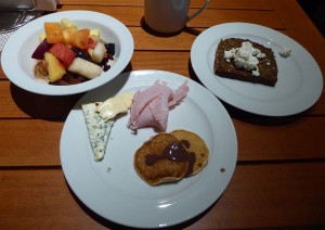 mein Frühstück im Bella Donna Restaurant