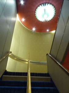 Treppe zu Deck 5